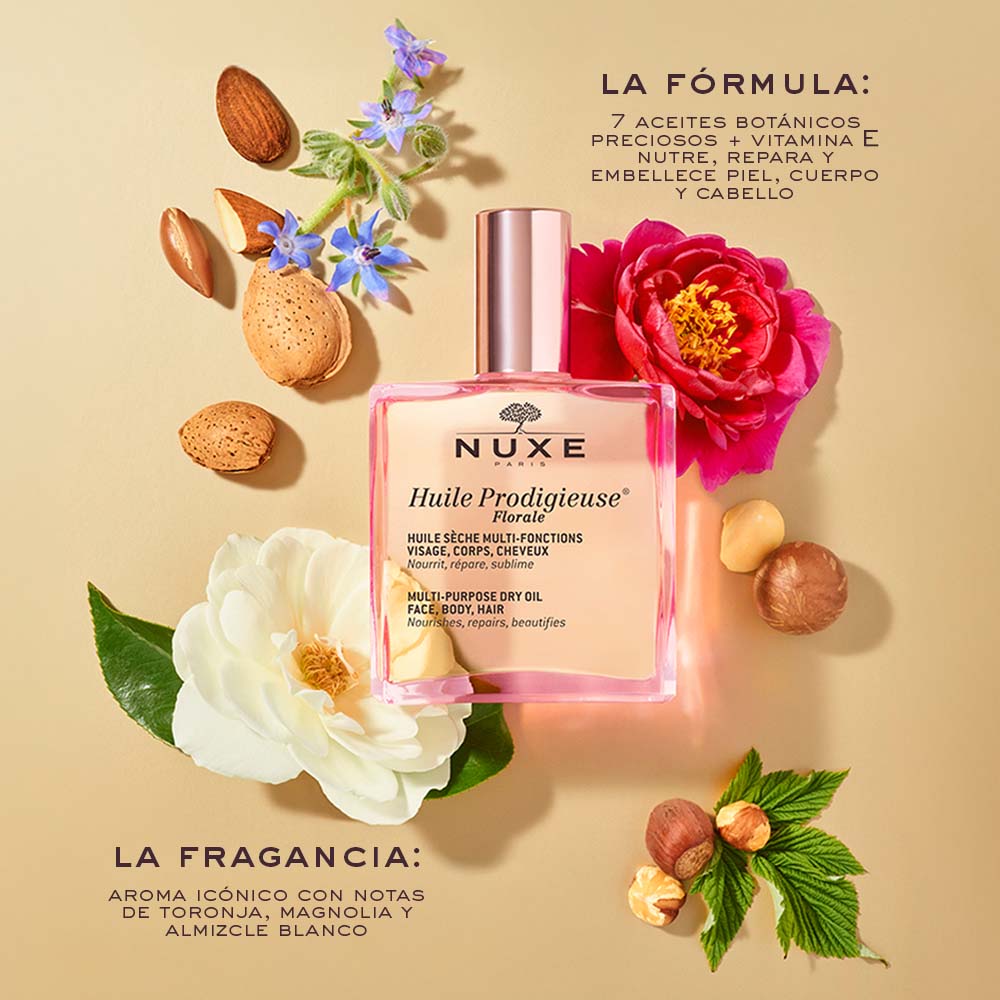 HUILE PRODIGIEUSE FLORALE (ACEITE PRODIGIOSO FLORAL)
